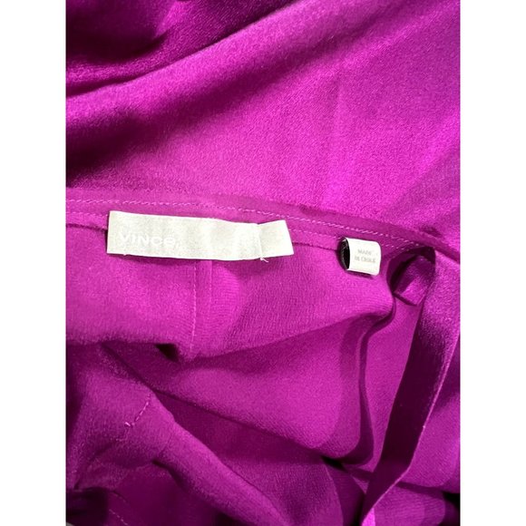 Vince V-Neck Camisole in Purple - Picture 4 of 4